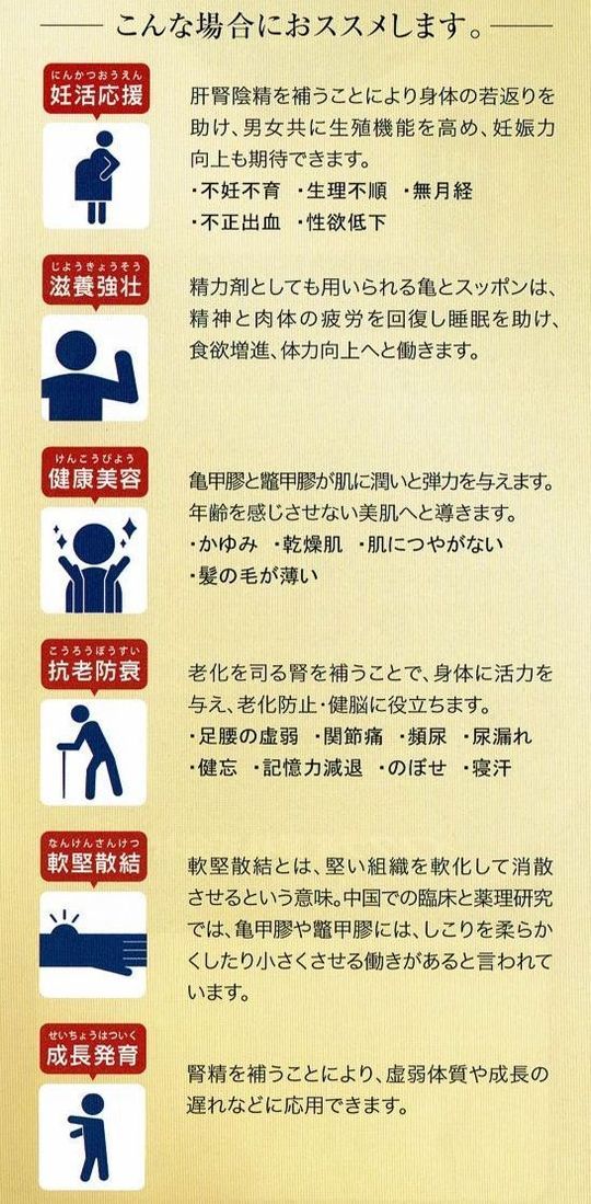 星火亀鹿仙(せいかきろくせん) - 札幌市北区・石狩市の漢方相談専門 
